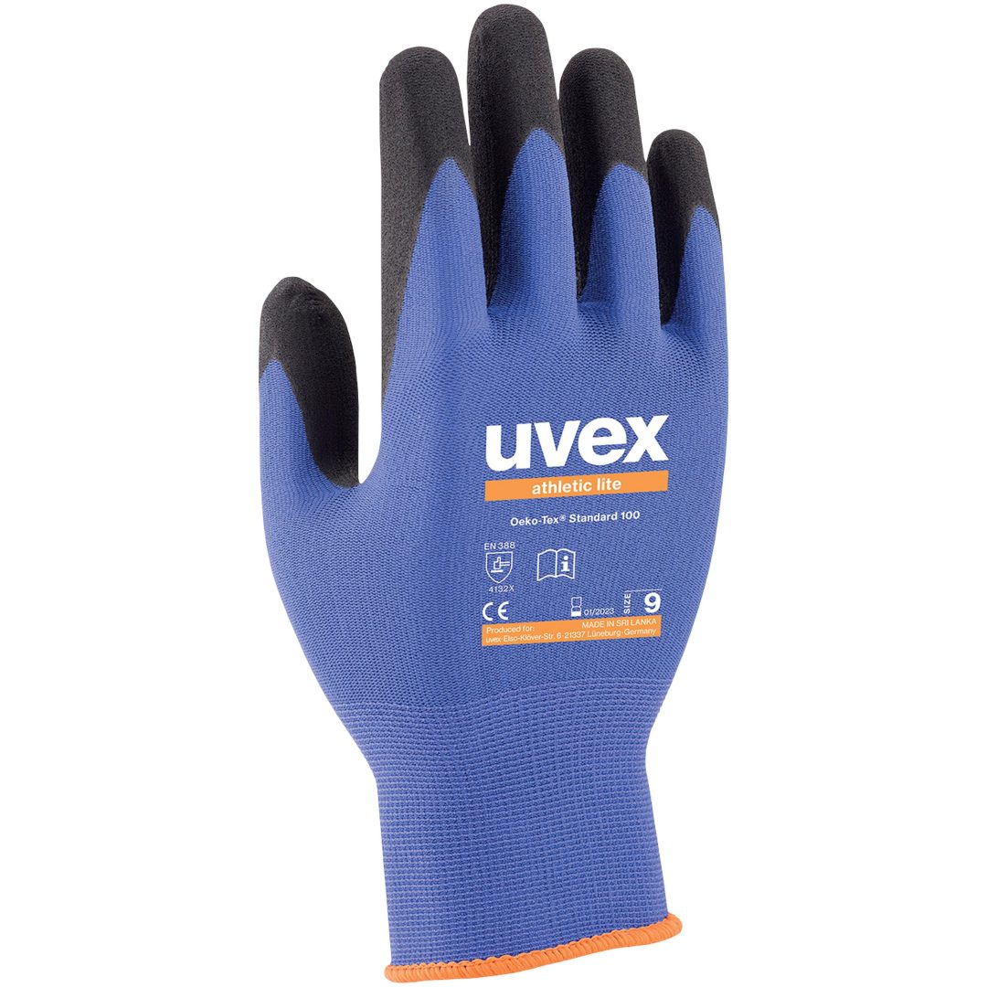 Arbetshandske Athletic Lite Uvex 6