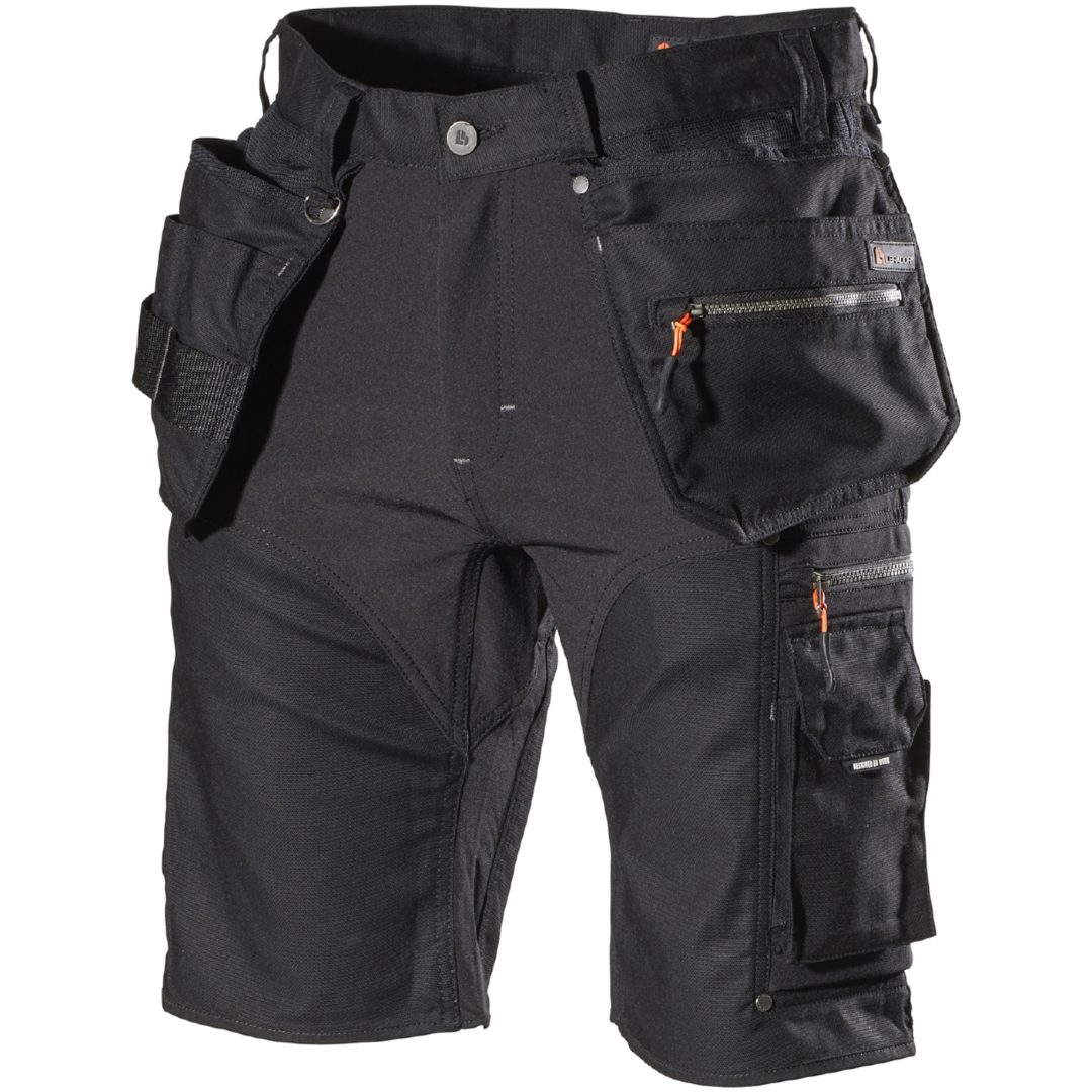 Arbetsshorts LBrador 1470PB Aereo Svart SHORTS 1470PB SVART 44