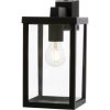 Arendal Vägglampa Ute, Liten Svart ANETA HOME Svart /Klar – miniatyr 1