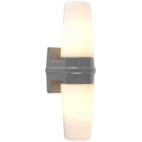 ARM. BERNADOTTE 2x40W GRÅE14 IP44