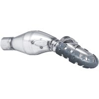 Armadillo Head Pipe Guard 4T - short version nardo grey POLISPORT