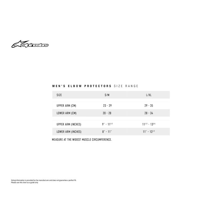 Armbågsskydd Bionic Flex Svart ALPINESTARS Small/Medium – bild 2
