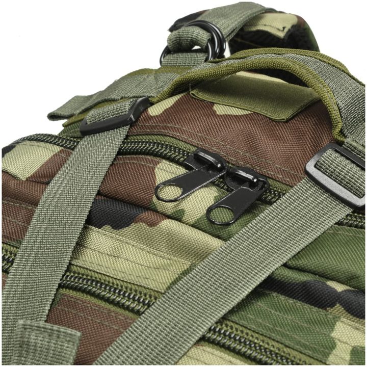 Arméryggsäck 50 L kamouflage vidaXL – bild 5