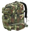 Arméryggsäck 50 L kamouflage vidaXL – miniatyr 1