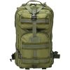 Arméryggsäck 50 L olivgrön vidaXL – miniatyr 2