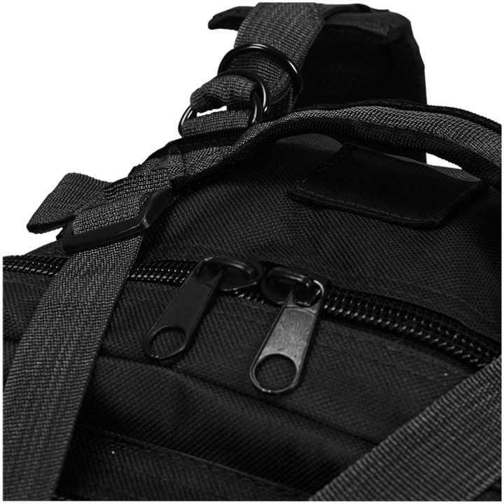Arméryggsäck 50 L svart vidaXL – bild 5