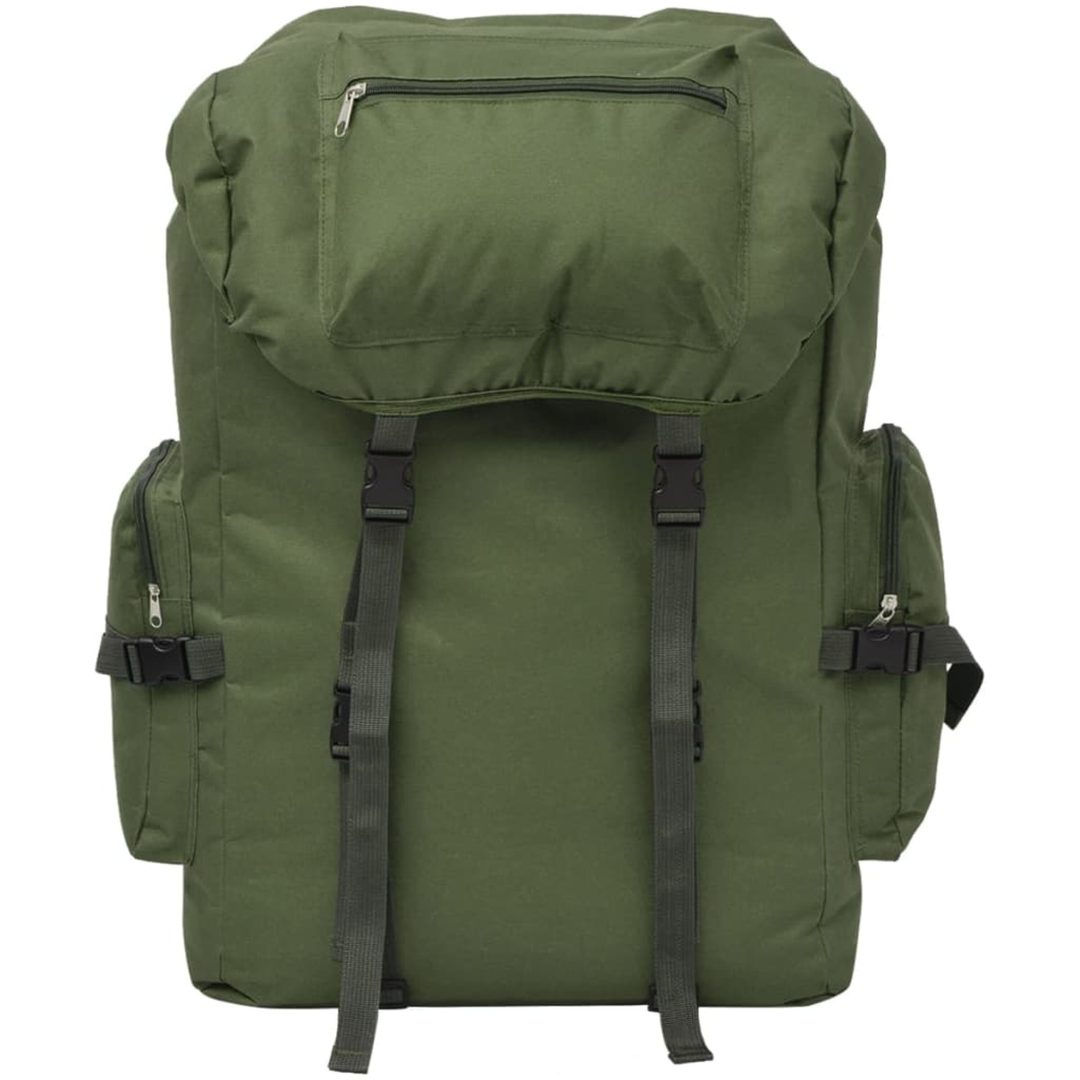 Arméryggsäck grön vidaXL 65 l – bild 2