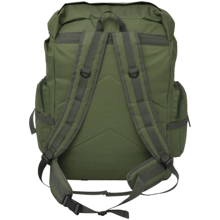 Arméryggsäck grön vidaXL 65 l – bild 3