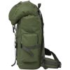 Arméryggsäck grön vidaXL 65 l – miniatyr 4