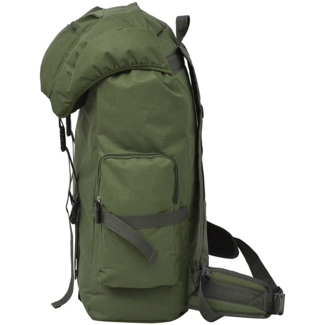 Arméryggsäck grön vidaXL 65 l – bild 4