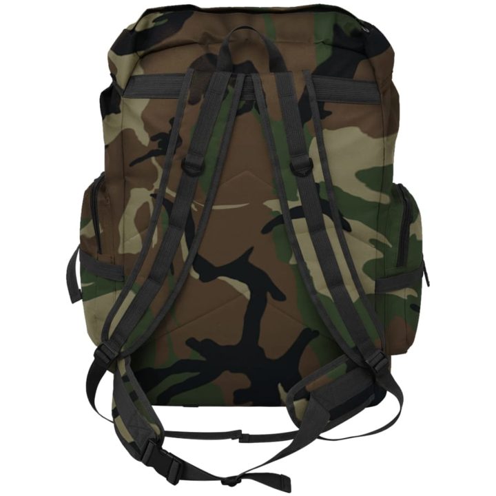 Arméryggsäck kamouflage vidaXL 65 l – bild 3