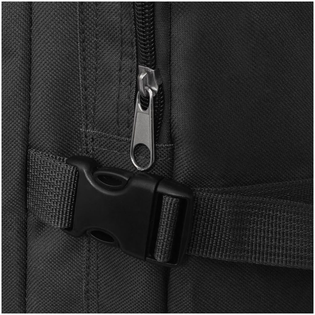 Arméryggsäck svart vidaXL 65 l – bild 5