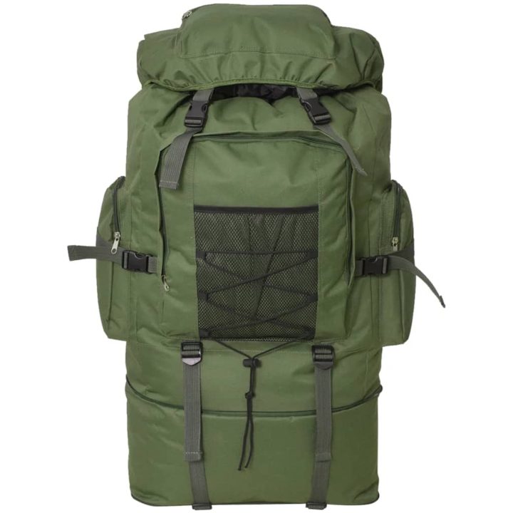 Arméryggsäck XXL grön vidaXL 100 l – bild 2
