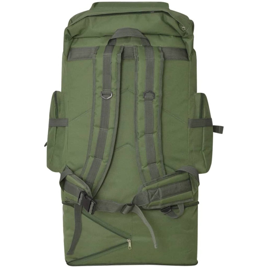 Arméryggsäck XXL grön vidaXL 100 l – bild 4