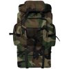 Arméryggsäck XXL kamouflage vidaXL 100 l – miniatyr 2