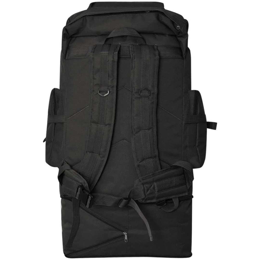 Arméryggsäck XXL svart vidaXL 100 l – bild 4