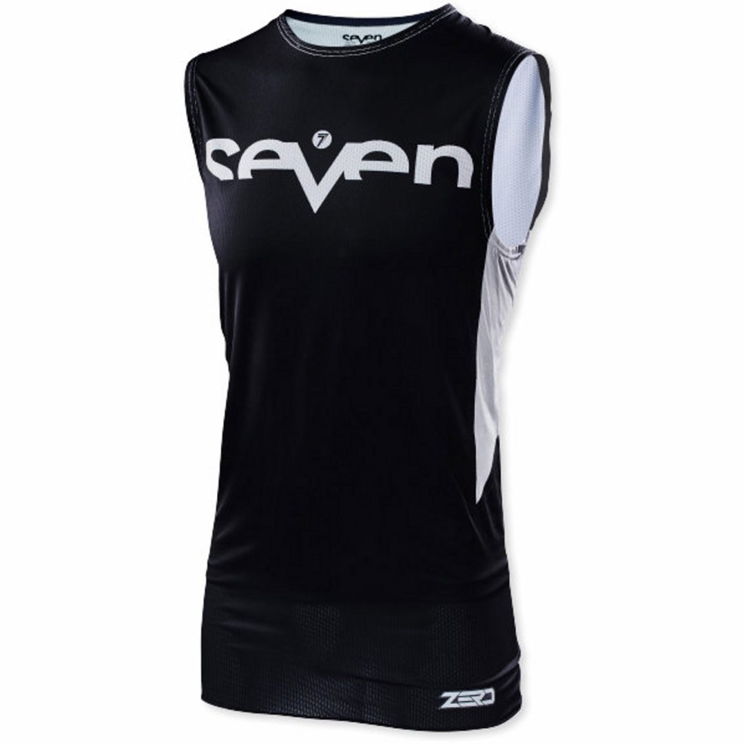 Ärmlös Crosströja Zero Staple Svart SEVEN XXL