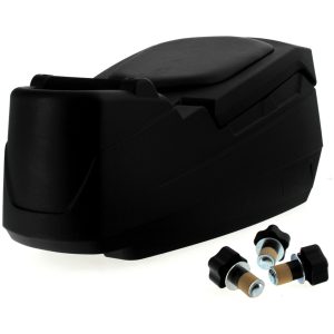 ART Twin Rear Cargo Box Solid Black 2x48L