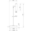 Artic Bordlampa, ANETA HOME Sockel LED Vit /Krom – miniatyr 6