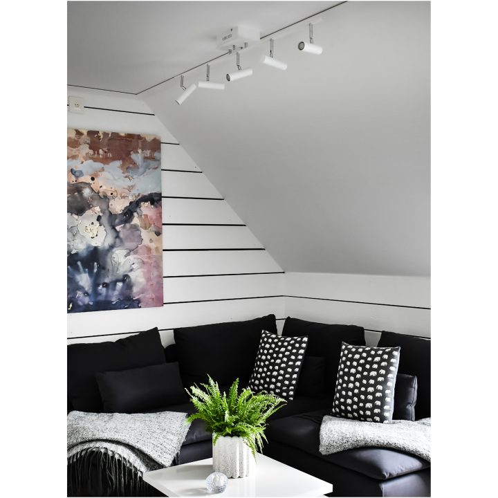 Artic Takspot Rak 5:a, ANETA HOME Sockel LED Vit /Krom – bild 5