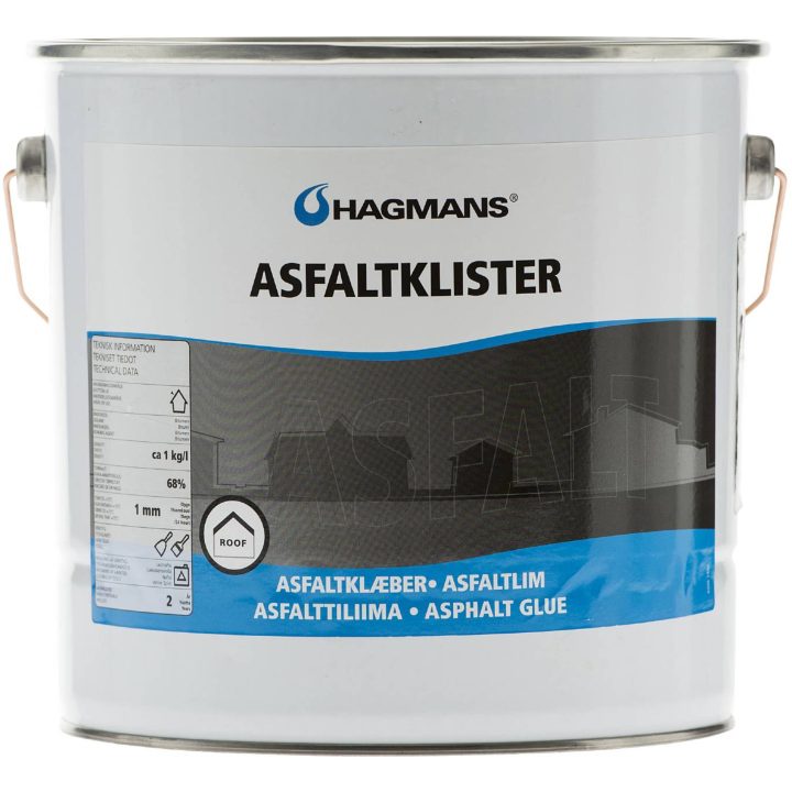 Asfaltklister Hagmans ASFALTKLISTER HAGMANS 310ML – bild 2