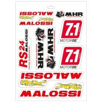 Assorted Sticker Sheet - 24,7x35 cm - 25 pcs MALOSSI