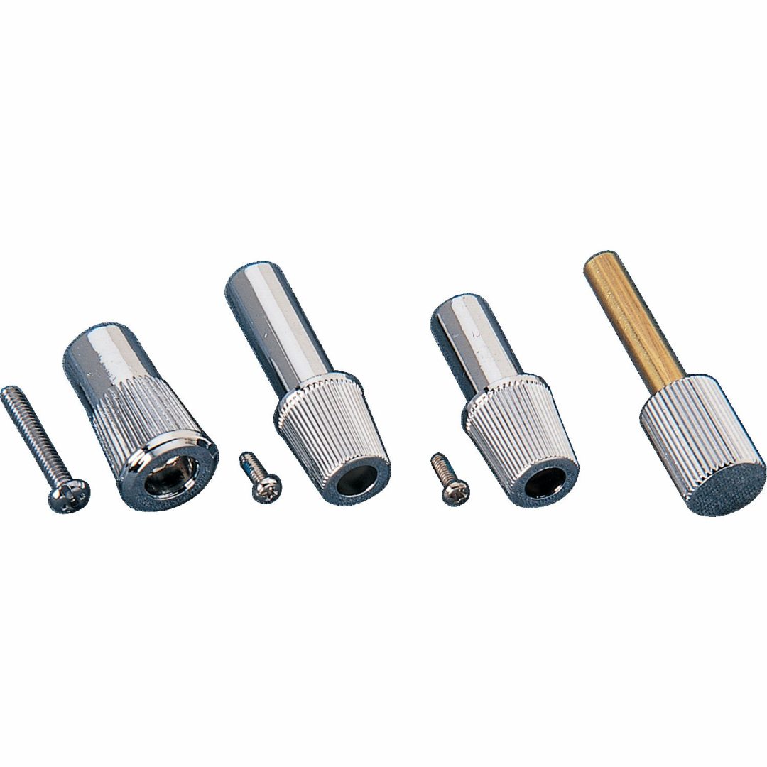 Återställningsknopp Rak Knurlad Krom Aluminium DRAG SPECIALTIES SPEDO RESET KNOB68-89FL