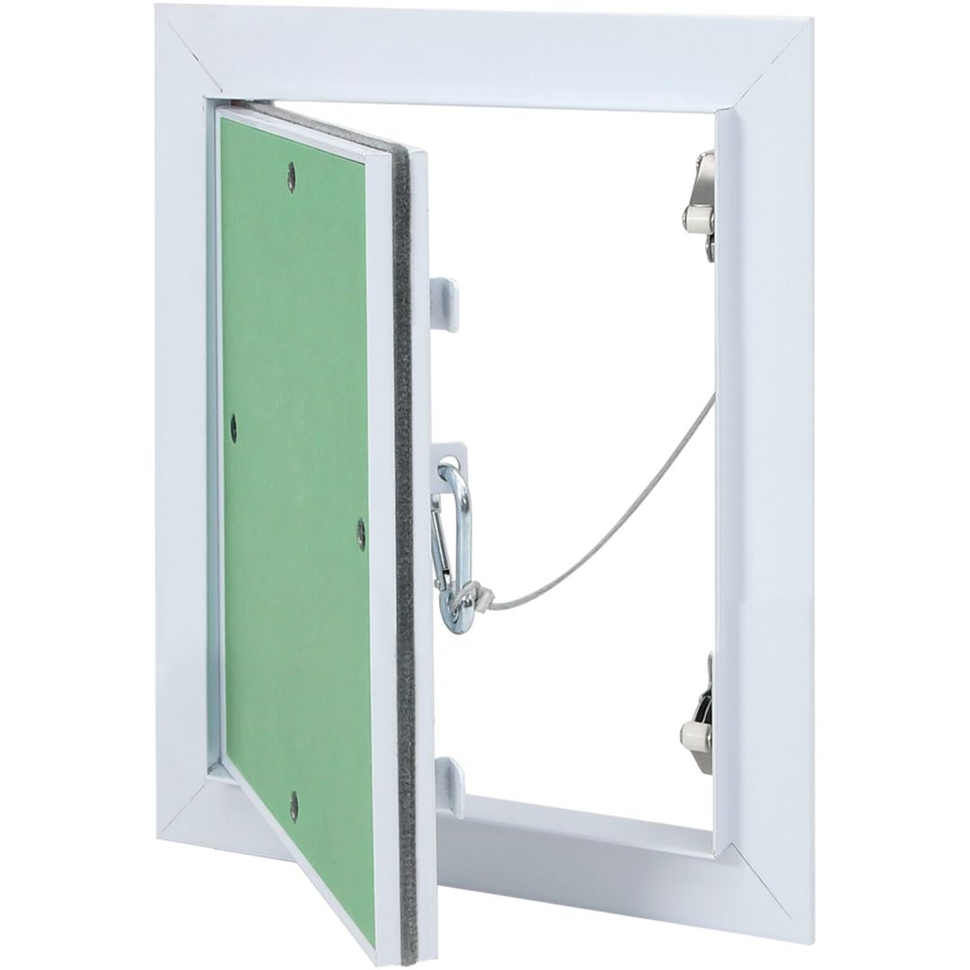 Åtkomstpanel med aluminiumram och gips 150x200 mm vidaXL 250 x 200 x 12,5 mm – bild 2