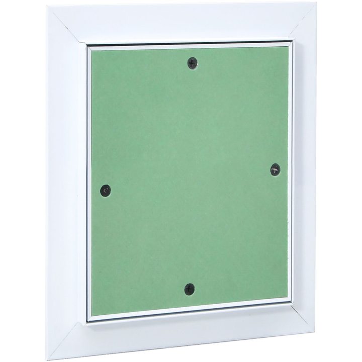Åtkomstpanel med aluminiumram och gips 150x200 mm vidaXL 250 x 200 x 12,5 mm – bild 3