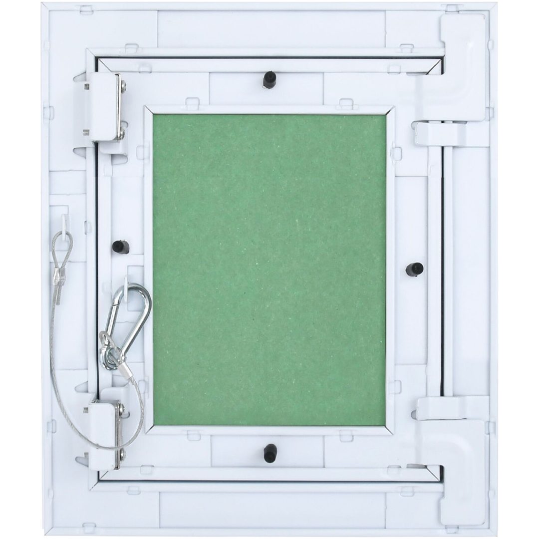 Åtkomstpanel med aluminiumram och gips 150x200 mm vidaXL 250 x 200 x 12,5 mm – bild 4