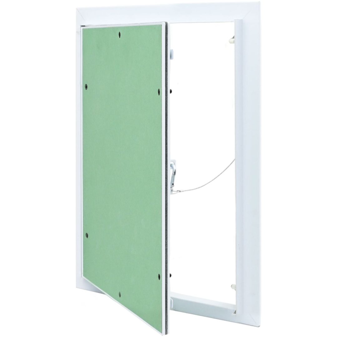 Åtkomstpanel med Aluminiumram och Gips 300x400 mm vidaXL 450 x 350 x 12.5 mm – bild 2