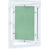 Åtkomstpanel med Aluminiumram och Gips 300x400 mm vidaXL 450 x 350 x 12.5 mm – miniatyr 1