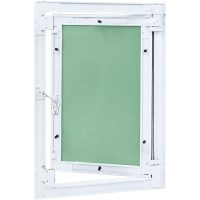 Åtkomstpanel med Aluminiumram och Gips 300x400 mm vidaXL