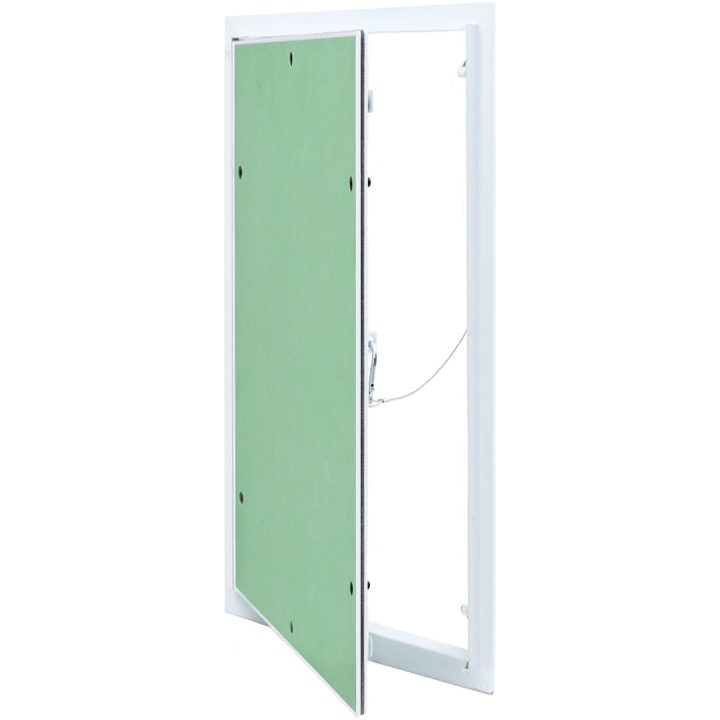 Åtkomstpanel med aluminiumram och gips 300x500 mm vidaXL 550 x 350 x 12.5 mm – bild 2