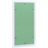 Åtkomstpanel med aluminiumram och gips 300x500 mm vidaXL 550 x 350 x 12.5 mm – miniatyr 3