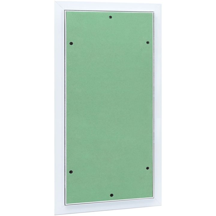 Åtkomstpanel med aluminiumram och gips 300x500 mm vidaXL 550 x 350 x 12.5 mm – bild 3