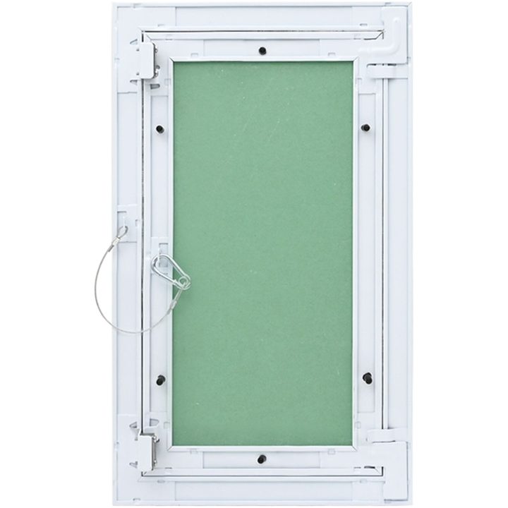 Åtkomstpanel med aluminiumram och gips 300x500 mm vidaXL 550 x 350 x 12.5 mm – bild 4