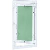 Åtkomstpanel med aluminiumram och gips 300x500 mm vidaXL 550 x 350 x 12.5 mm – miniatyr 1