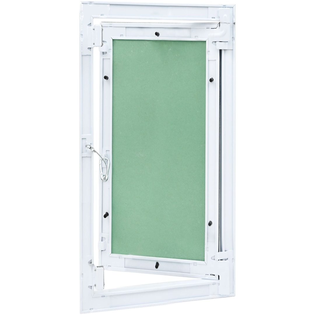 Åtkomstpanel med aluminiumram och gips 300x500 mm vidaXL 550 x 350 x 12.5 mm
