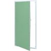 Åtkomstpanel med aluminiumram och gips 500x1000 mm vidaXL 1050 x 550 x 12,5 mm – miniatyr 2