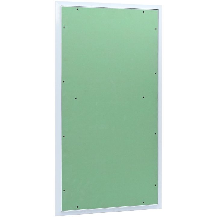 Åtkomstpanel med aluminiumram och gips 500x1000 mm vidaXL 1050 x 550 x 12,5 mm – bild 3