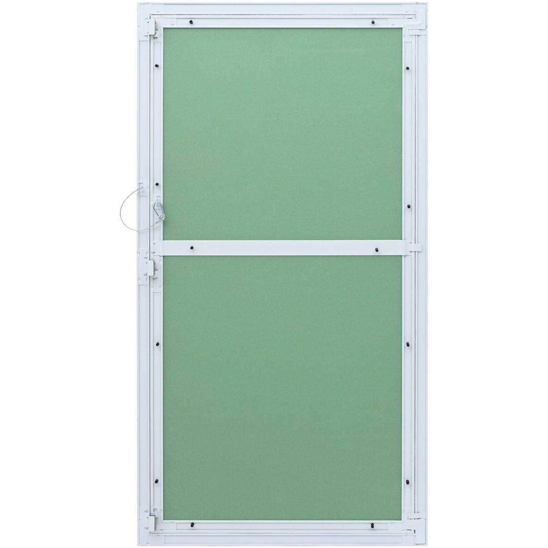 Åtkomstpanel med aluminiumram och gips 500x1000 mm vidaXL 1050 x 550 x 12,5 mm – bild 4