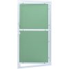 Åtkomstpanel med aluminiumram och gips 500x1000 mm vidaXL 1050 x 550 x 12,5 mm – miniatyr 1