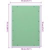 Åtkomstpanel med aluminiumsram och gips 500x700 mm vidaXL 750 x 550 x 12.5 mm – miniatyr 10