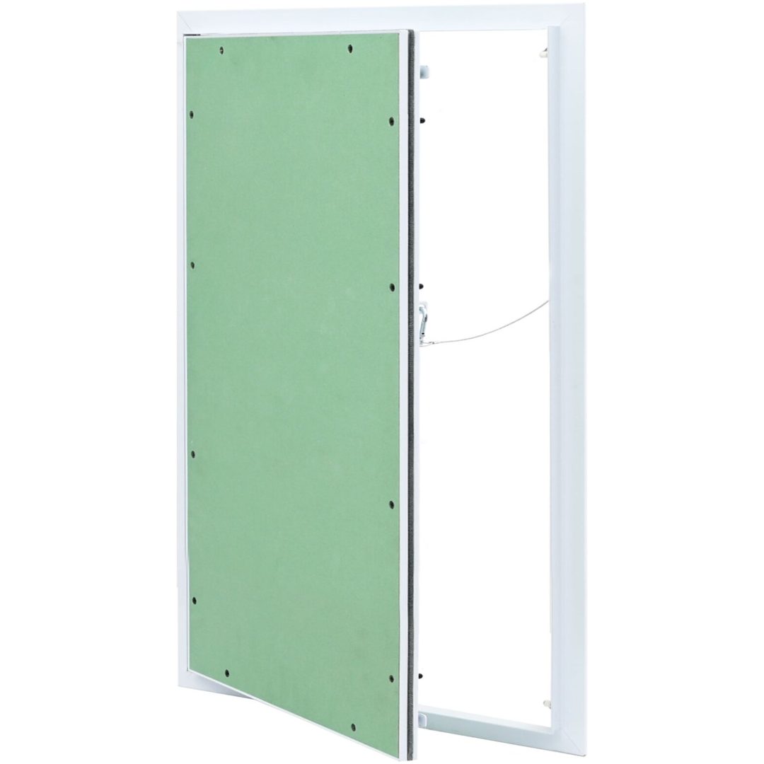 Åtkomstpanel med aluminiumsram och gips 500x700 mm vidaXL 750 x 550 x 12.5 mm