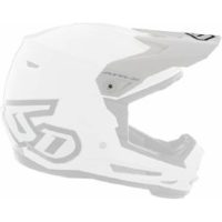 ATR-2 Visor Solid Gloss White 6D