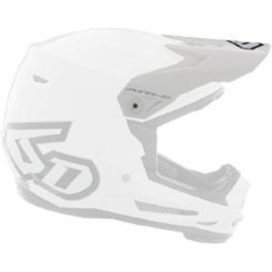 ATR-2 Visor Solid Gloss White 6D