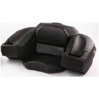 ATV Rear Storage Box with Integrated Seat Black 90L