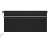 Automatiserad markis vindsensor rullgardin LED antracit vidaXL 3 x 2.5 m – miniatyr 3