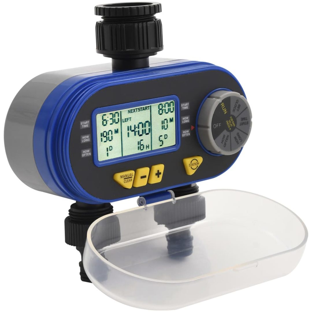 Automatisk digital bevattningstimer med dubbelt utlopp vidaXL – bild 4